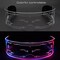 Kitcheniva Halloween 7 Color LED Flashing Light Up Visor Glasses